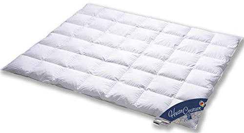 Vitaschlaf® TESTSIEGER Haute Couture W3 - LEICHT Sommer Daunendecke 100% BAIKAL-FLAUM Sibirien- Made in Germany Since 1947 große Größen (155x220cm)