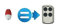 TÉLÉCOMMANDE Compatible avec MOTOSTAR Click 4 M Rolling Code/Envoi Gratuit/Porte de Garage Portail