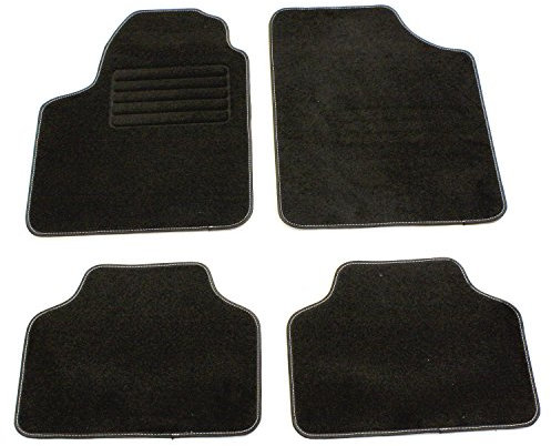 DBS 01765773 Fußmatten Set Vorne und Hinten schwarz