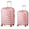 ABISTAB Verage Hartschalenkoffer Seagull 2er Koffer-Set S+M (55-66 cm) 4 Räder Rosegold TSA-Schloss, 2 teilig Hartschale-Reisekoffer mit Handgepäck Trolley