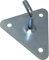 Grupo Cano Lopera | Soporte de Pared para Extintor de Anhídrido Carbónico | Con Capacidad de Soporte de 2 kg | Forma Triangular Con tres agujeros | Hecho en Acero | Muy Resistente