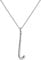 jewellerybox Sterlingsilber Hockeyschläger Anhänger an 45,7 cm (18 Inches) Kette
