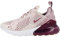 NIKE Femme AIR Max 270 Sneaker, Barely Rose/Vintage Wine-Elemental Rose-White, 40.5 EU