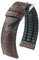 HIRSCH Unisex Performance Uhrenarmband Modell Paul 22 mm Braun