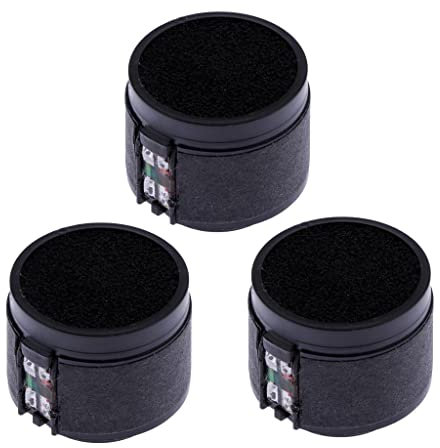 B Baosity 3x Capsule Dinamiche per Microfono Interno - Cartuccia di Ricambio per Accustic Drum DIY - Suono Chiaro