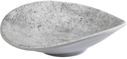 APS 84826 Schale ELEMENT, 10,5 x 10 cm, Höhe 3 cm, Melamin, Betonoptik, Grau