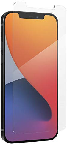 ZAGG InvisibleShield Glass Elite VisionGuard+ for the Apple iPhone 12 Pro Max (Screen)- Anti-microbial, Impact Protection, Scratch Resistant, Blue-Light Filter