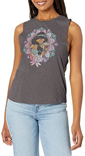 Disney Junior's Princess Glass Jasmine Festival Muscle, Charcoal, X-Large