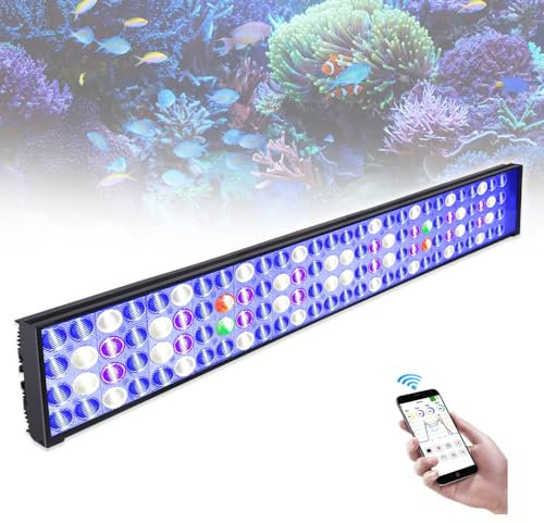 PopBloom Hertz75 aquarium beleuchtung led meerwasser led für aquarium led lampen aquarium 80-100cm marine reef salzwasser tank
