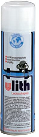 Ulith® Lecksuchspray DVGW- geprüft 400 ml zur Überprüfung von Gas- und Druckluftleitungen, sowie unter Druck stehenden Kesseln, Rohrleitungen, Ventilen, Schraub- und Schweißverbindungen