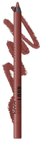 NYX Professional Makeup Lipliner, Mattes Finish, Kuss- und farbecht sowie wischfest, Langanhaltend, Line Loud, 3 Too Blessed
