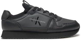Calvin Klein Jeans RETRO RUNNER SOCK MULTIFUNCT Turnschuhe Herren, Schwarz (Triple Black), 44 EU