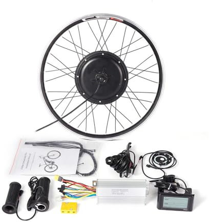 27.5 inches Rear wheel for E bike conversion kit,48V 1500w Brushless Non-gear Hub Motor