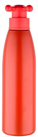 UNITED COLORS OF BENETTON. - Botella de agua de pared única de 750ml en acero inoxidable color rojo tapa de grifo.