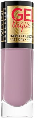 Eveline Cosmetics Gel Laque Gel-Nagellack Nr. 215 - Langanhaltender, schnell trocknender Gellack für ein glänzendes Finish ohne UV/LED-Lampe