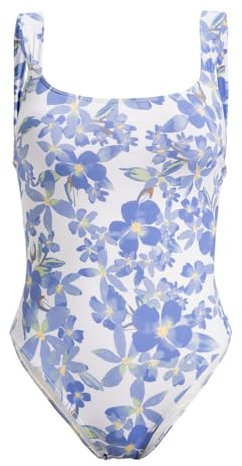 Roxy Swimsuit PT Beach Classics ONE Piece Young Womens White L