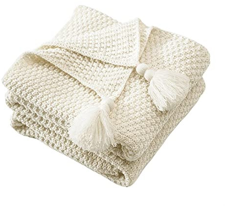 CVNIMV Decke fürs Bett, Strickdecke, Nickerchen im Büro, Klimaanlagendecke, Sofabezug, Decke, Schal, kleine Decke, Betttuch