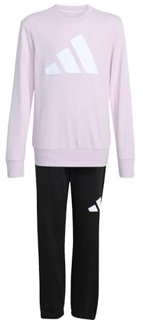 adidas Unisex Kinder ESSENTIALS FRENCH TERRY JOGGER, clear pink/white, 9-10 Years