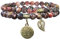 Alaoo Chakra Bracelets for Women, 2 Pcs Chakra Crystal Bracelet, Healing Balance Stone Bracelet with Tree of Life, Yoga Reiki Bangle, Christmas Birthday Gifts for Women Girls Friend Sister Mom (C)