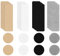 Bremorou 24 Stück Fersenschutz für Schuhe, Sneaker Fersen PatchSchuhflicken Löcher, Selbstklebender Heel Pads, Schuhflicken Innen Selbstklebend, Fersenpolster, Reparaturflicken für Loch Reparatur