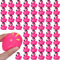 Sotiff Mini-Flamingo-Gummi-Enten mit 48 Sonnenbrillen, Großpackung, Pink, Flamingo-Enten, Schwimmer für Schwimmbad, Urlaub, Ente für Auto, Armaturenbrett, Partygeschenke, Geschenk, Kuchendekorationen