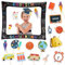 Erster Schultag Foto Booth Requisiten, Einschulung Fotobox Accessoires, Bilderrahmen für Klassenzimmerdekoration Willkommensrahmen, Schulanfang Photo Booth für Mädchen und Jungen, Schuleinführung Deko