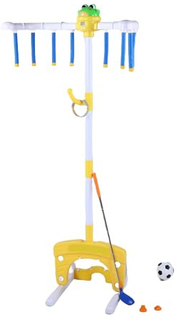 MENDUNER Ferngesteuerte -Challenge |4-in-1-Drop-Sticks, Fangspiel, Hand-Augen-Koordinationstraining für und Erwachsene, Golf-Fußball-Wurf-Partyspaß