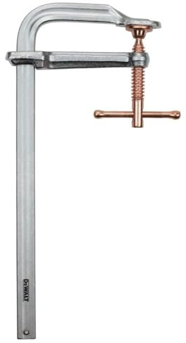 Dewalt DWHT83850 12-inch 1000lb. Metalworking Clamp with 4-3/4-inch Throat Depth