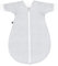 Julius Zöllner Baby Winterschlafsack aus Jersey Baumwolle, Größe 62, Standard 100 by OEKO-TEX, Tiny Squares Grey