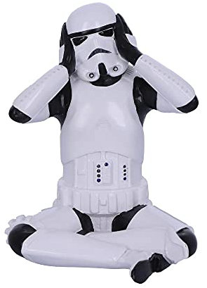 Nemesis Now Original Stormtrooper Three Wise Sci-Fi Hear No Evil, Mehrfarbig, Einheitsgröße