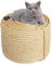 6mm Iuta Corda per Riparazione e Sostituzione di Gatto Scratching Pilastro, Gatto Albero, Gatto Graffiare pad/Stuoia/kicker Giocattolo, Tubo/Scale involucro, Casa Decorazione, 6mm*30m, Beige
