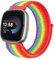 Runostrich Nylon Armband Kompatibel mit Fitbit Versa 4/Fitbit Sense 2/Fitbit Versa 3/Fitbit Sense, Weich Atmungsaktiver Sport Armband Verstellbares Ersatzband Damen Herren