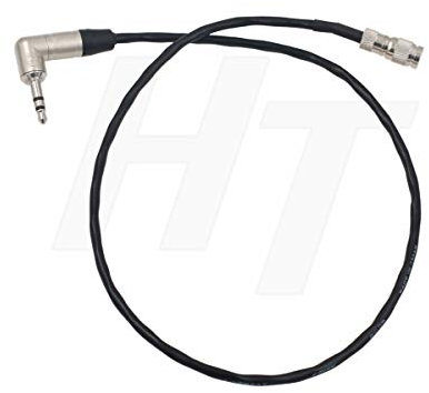HangTon Timecode Kabel für UltraSync ONE DIN1.0/2.3 bis 90º 3,5 mm Mini-Klinkenstecker für DSLR 45 cm (S)