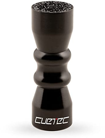 Cuetec Unisex-Erwachsene Bowtie Tip Tool Schleifenwerkzeug, schwarz, 2.5 x .88