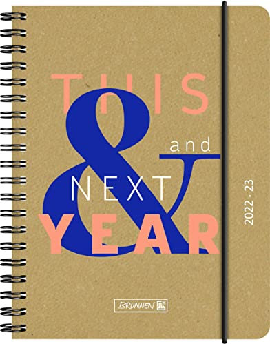 Brunnen Schülerkalender „This&Next“ 2022/2023 A6 2 Seiten = 1 Woche, 1071835133, Motiv: This&Next