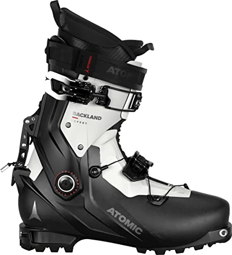 ATOMIC Damen Backland Expert W Skischuhe, Schwarz Weiß Silberfarben, 40 EU