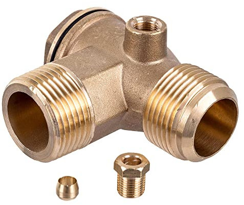 Clapet anti-retour 1 x 1 Compresseur d'air à mâle Clapet anti-retour