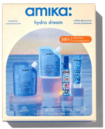 amika hydro dream hair routine trial set