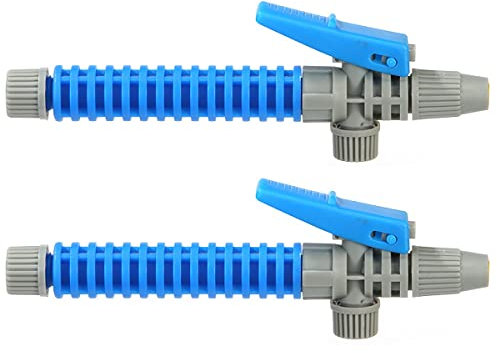 2PCS Trigger Sprayer Handle, 175mm Trigger Gun Sprayer Handle, Agricultural Sprayers Accessory Part, Spraying Gun Handle for Lance Sprayer Outside Garden Watering (Blue)