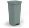TATAY Cubo de Basura Cocina con Pedal Smart 40L | Diseño Compacto y Funcional | Uso Interior y Exterior | Apto para Bolsas de 30L a 50L | Plástico Reciclado Libre de BPA | 33x31x67cm, Verde