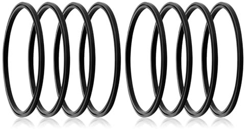 Lot de 8 joints d'étanchéité en silicone pour tasse isotherme - Joints de rechange pour bouteille sous vide