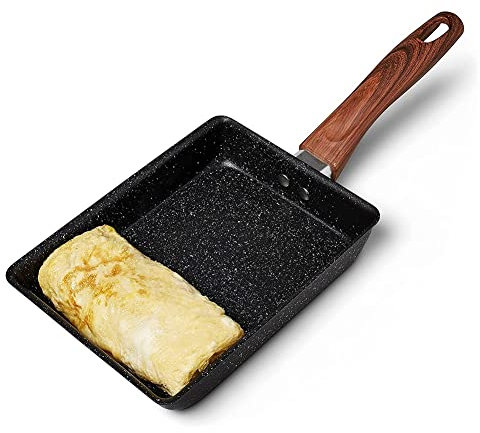 ferater Tamagoyaki Pan Japanische Omelett Pfanne, Antihaft-Pfannen Beschichtung Quadratische Eierpfanne Bratpfanne Zur Herstellung Von Omeletts oder Crpes