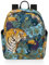 Rucksack mit tropischem Tukan, Blume, Tiger, für Damen, Mädchen, Kinder, niedlicher kleiner Rucksack, Reiserucksack, Schultertasche, lässiger Tagesrucksack, Geldbörse, farbig, 6.3L