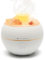 Rio Essential Oil Aroma Diffuser, Humidifier & Night-Light with 100% Pure Himalayan Rock Salt Lamp, Adjustable Mist Mode, 300ml, Silent Operation/LED Lights, Ideal for Lounge, Bedroom or Office use