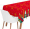 OH YEAH 1 unité - Rouleau de nappe en papier de Noël - Motif rois mages - 1,2 x 5 m - Décoration de table de Noël - Nappe rectangulaire - Finition brillante (rouleau nappe rouge)