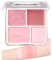 Judy Doll 2-in-1 Highlighter-Konturpalette, Rouge-Highlight-Palette, Rouge- Und Konturpalette, Rouge-Kontur- Und Highlighter-Palette – Langanhaltend Funkelnd Und Nicht Fettend(03# Lavender Ballet)