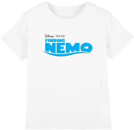 Finding Nemo Boy's Logo Unisex Kids T Shirt
