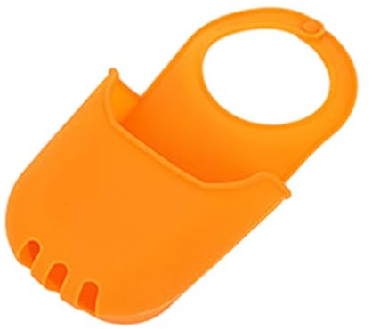 XuQiZZpp Portasapone in silicone per lavandino, per appendere piatti, spugne, portasapone, versatile per la casa