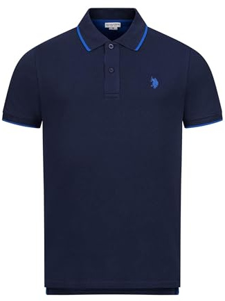 U.S. POLO ASSN. Herren Poloshirt (S-3XL) Classic Fit Kurzarm Pique Polohemd P002