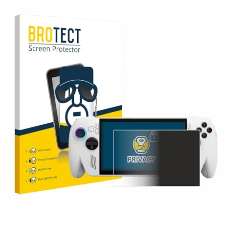 BROTECT Blickschutzfolie für ASUS ROG Xbox Ally | Anti-Spy Displayschutz Made in Germany Spielekonsolen & Zubehör Privacy Screen Protector Blaulichtfilter Klare Folie